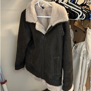 Overland Sheepskin Aviator Jacket